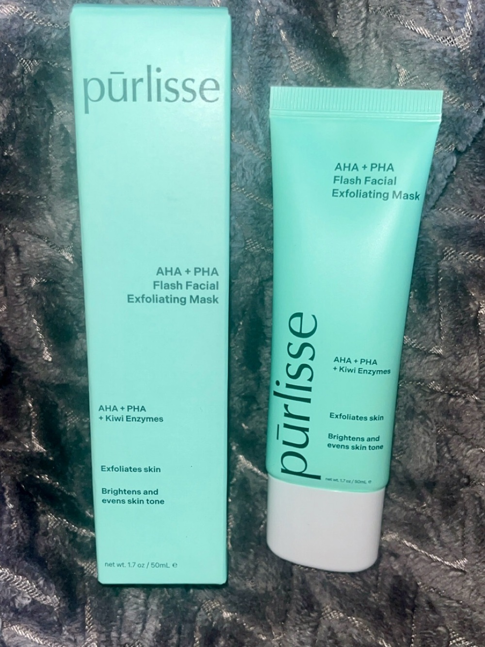 Purlisse AHA + PHA Flash Exfoliating Facial Mask 1.7oz